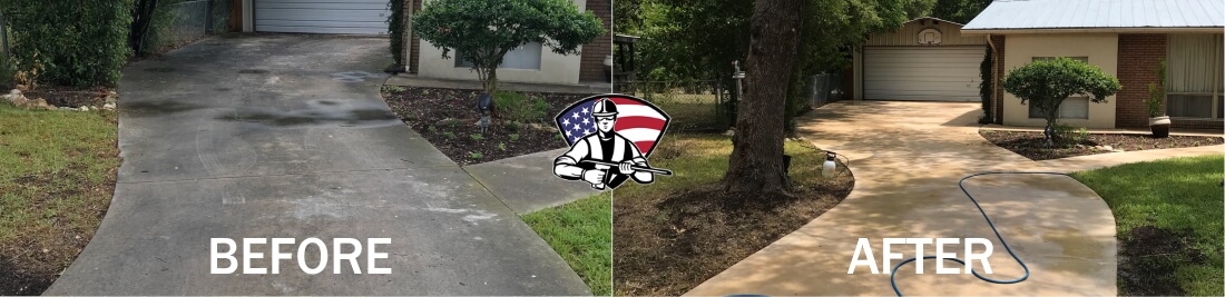 Driveway Cleaning in Cypress TX